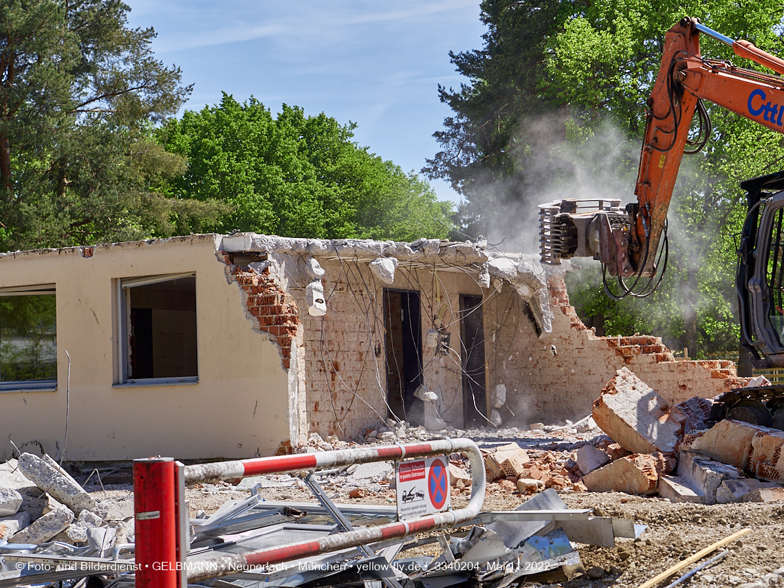 11.05.2022 - Baustelle am Haus für Kinder in Neuperlach